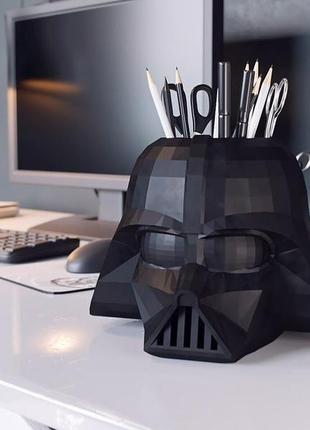 3d фигура дарт вейдер оригами papercraft