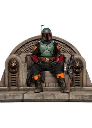 Статуетка star wars boba fett on throne (зоряні війни)