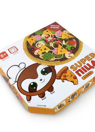 Конструктор з фетру wp merchandise "super pizza from sloth"
