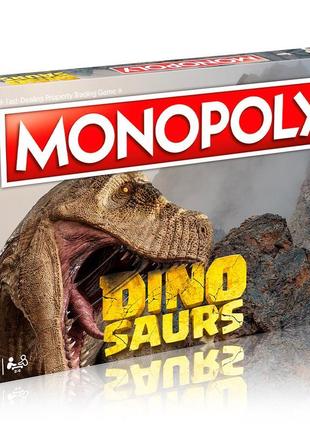 Настільна гра monopoly winning moves dinosaurs