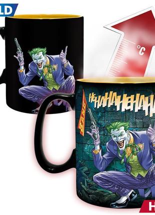 Чашка хамелеон dc comics batman & joker (бетмен та джокер) 460 мл2 фото