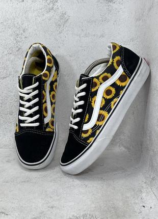 Кеды оригинальные vans old sunflower1 фото