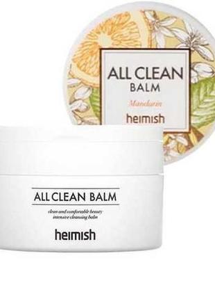 Гідрофільний бальзам heimish all clean balm mandarin 120 мл1 фото