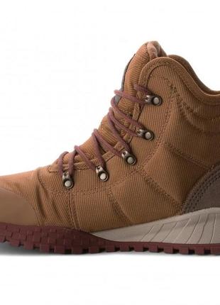 Оригинал! зимние мужские ботинки columbia fairbanks omni-heat elk коричневые (коламбия)