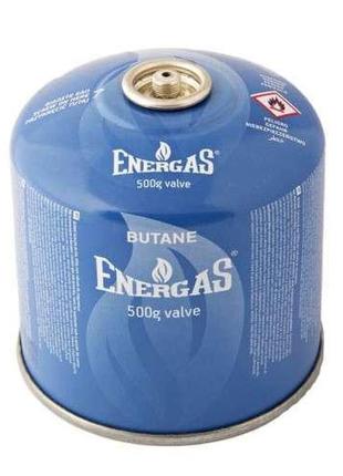 Балон газовий 1-разовий energas з різзю (7/16) 500g/870ml. для...