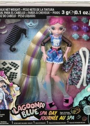 Игровой набор monster high день спа с лагуной блу hky69