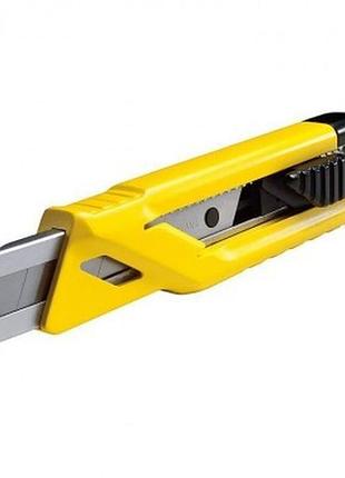 Ніж stanley "snap-off" з висувним лезом 18 мм, з відломними се...