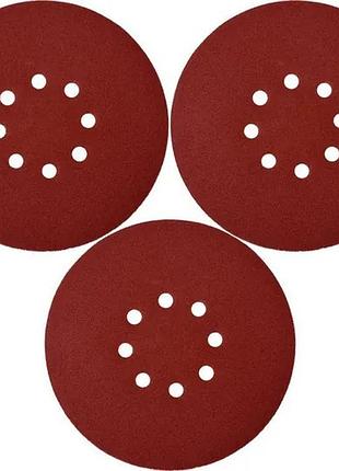 Круг шліфувальний із наждач. паперу з липучкою ø = 180 мм, р60...