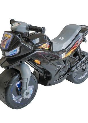 Гр каталка-толокар "ямаха" 501 чёрный (мотоцикл велобег) (1) "orion"1 фото