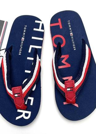 Пляжні в'єтнамки хлопчику tommy hilfiger3 фото