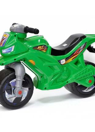 Гр каталка-толокар "ямаха" 501 салатовый, зеленый (мотоцикл велобег) (1) "orion"1 фото