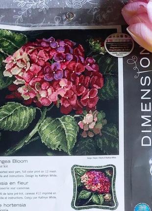 Набір для вишивання гобеленом dimensions hydrangea bloom / цвітіння гортензії 20053