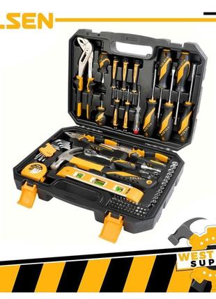 Набір інструмент універсальний, 89 предметів у tolsen 85352
