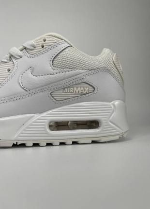 👟nike air max 90 (белые)4 фото