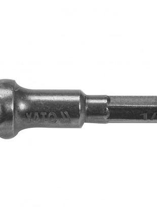 Тримач адаптер торцевих головок 1/2" 70 мм hex- 1/4"