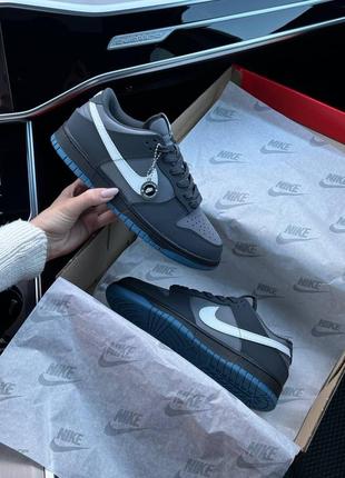 Снижка! женские кроссовки nike sb dunk low antracite7 фото