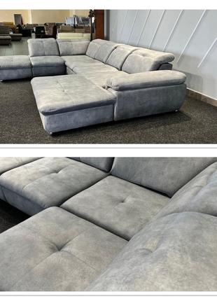 Новий великий розкладний диван тканина мегаполь8 фото