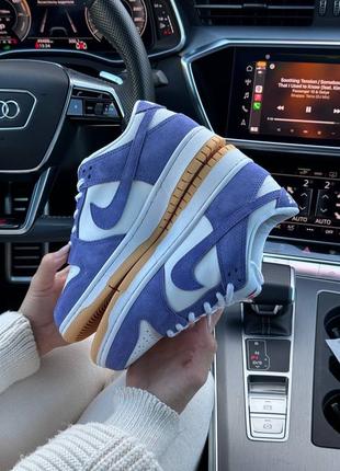 Знижка! жіночі кросівки nike sb dunk low pro iso orange label court purple5 фото