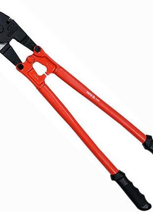 Кліщі для обтиску кабелів ø4/6.5/8/9/10 мм yato 230 мм yt-22851