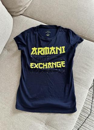 Футболка armani exchange2 фото