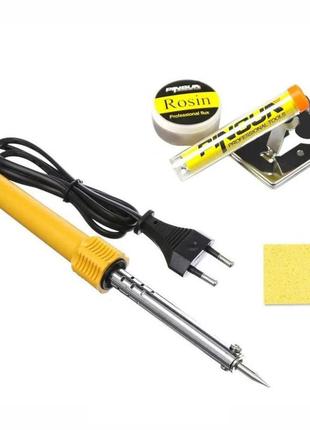 Набір для паяння pinsun (паяльник 60 вт + припій + каніфоль + ...