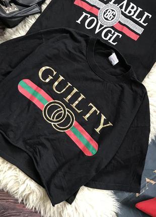 Guilty топ с принтом2 фото