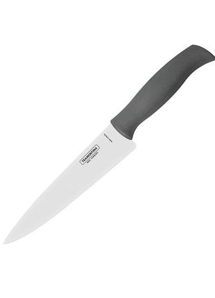 Ніж chef tramontina soft plus grey, 178 мм