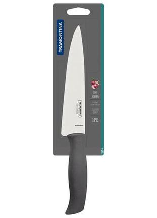 Ніж chef tramontina soft plus grey, 178 мм3 фото