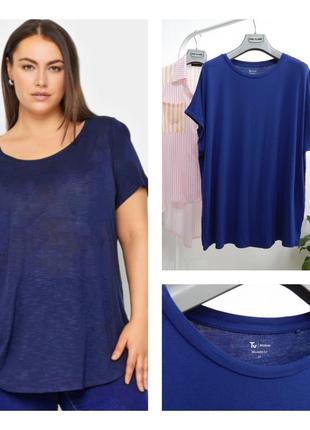 Натуральна футболка вільного крою оверсайз віскоза з віскози легка