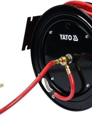 Шланг пневматичний на котушці з авто змотуванням 9,5 мм х 15 м...