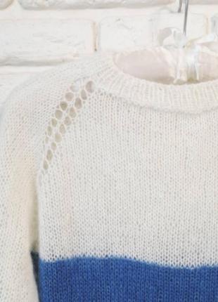 Нежный свитер из итальянского кидмохера2 фото