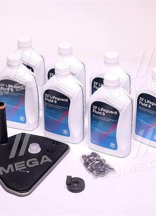 Комплект для заміни масла zf lifeguardfluid 8 (7х1л+сервісний ...