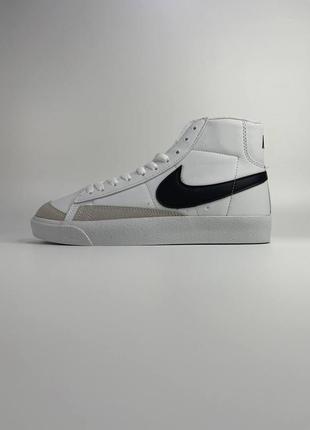 👟nike blazer mid ‘77 (белые с чёрным)