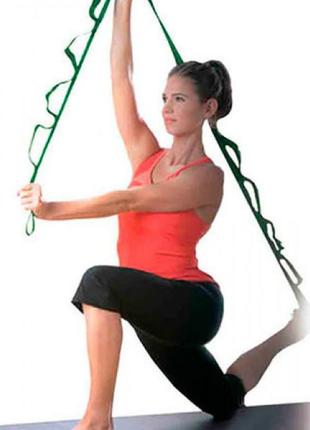Ленточный эспандер для растяжки, йоги, пилатеса, гимнастики multi gaip 2.04 фото