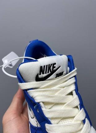 Женские кроссовки nike dunk low disrupt 2 white university blue6 фото