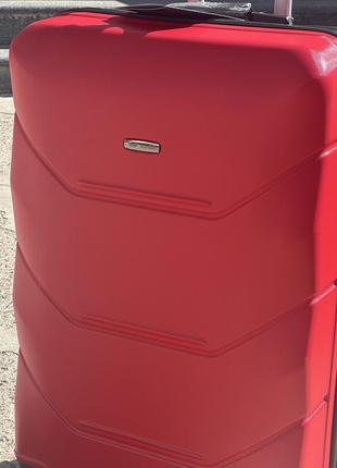 Міні ударостійка пластикова wings валіза дорожня xs на колесах польща ручна поклажа 24 l9 фото
