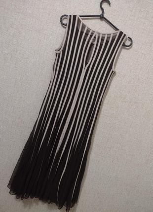 42міді190723//xscape-by-joanna-chen плаття 👗 сукня туніка на підкладці сітка сіточка3 фото