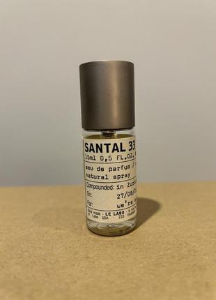 Парфуми lelabo santal 33