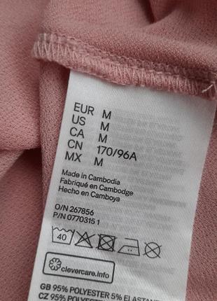 Пудрова блуза h&m 5