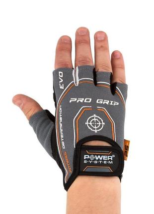 Перчатки для фитнеса и тяжелой атлетики power system ps-2250e pro grip evo grey xxl2 фото