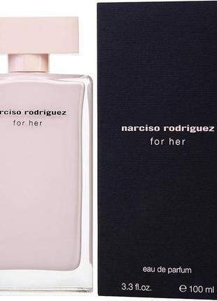 Парфюмированная вода женская narciso rodriguez for her 100 мл1 фото