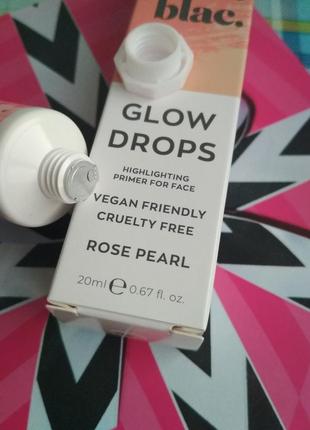 Рідкий хайлайтер підсвічує праймер краплі jecca blac glow drops primer rose pearl7 фото