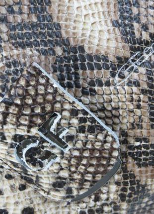 Жіноча шкіряна сумка під рептилію giorgio ferretti m31399m97 к...10 фото