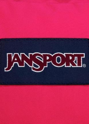 Яскравий рюкзак jansport superbreak 25l малиновий5 фото