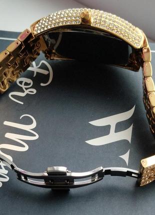Наручные часы бренд miss gold black fashion watch mens hip hop full d7 фото