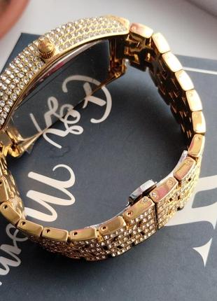 Наручные часы бренд miss gold black fashion watch mens hip hop full d8 фото