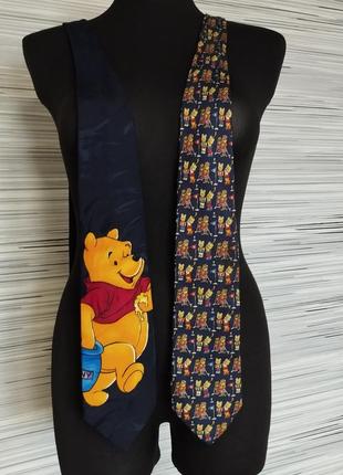 Комплект галстуков с мишками2 фото