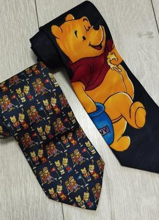 Комплект краваток з ведмедиками