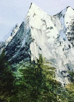 Картина маслом (горы)