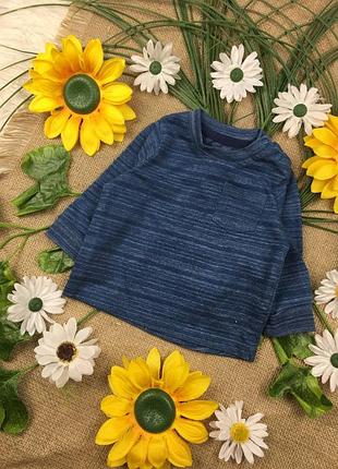 Синя кофточка на 0-1 міс